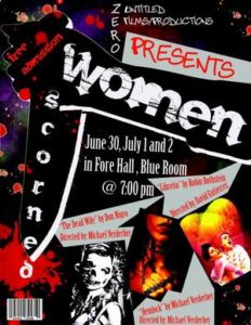 Women Scorned flyer