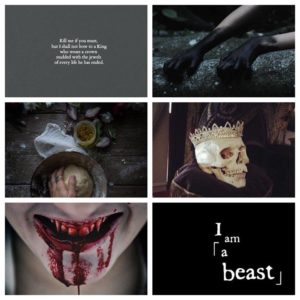 Promo aesthetic for "Feast of Flesh" 01