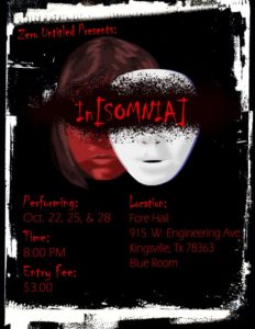 in[SOMNIA] flyer by Merideth Harvey